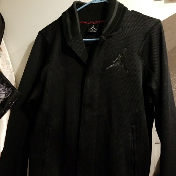 jordan button up jacket